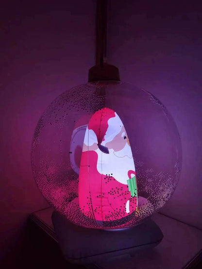 Inflatable Snowman Santa Claus Hanging Christmas Ball decoration - www.Shopthatapp.com