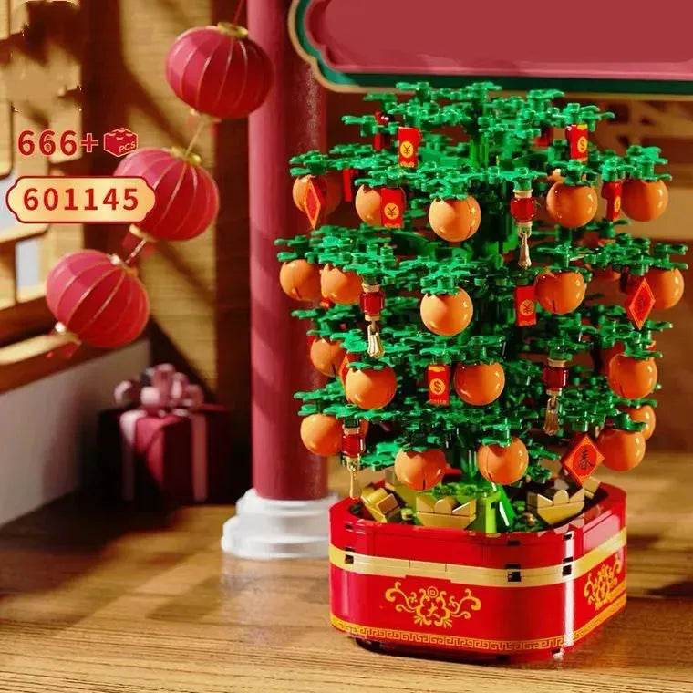 DIY Building Blocks Music Box Christmas Tree Model Desktop Decoration Ornaments Gift Box For Woman Kids Present New Year Gifts - www.Shopthatapp.com