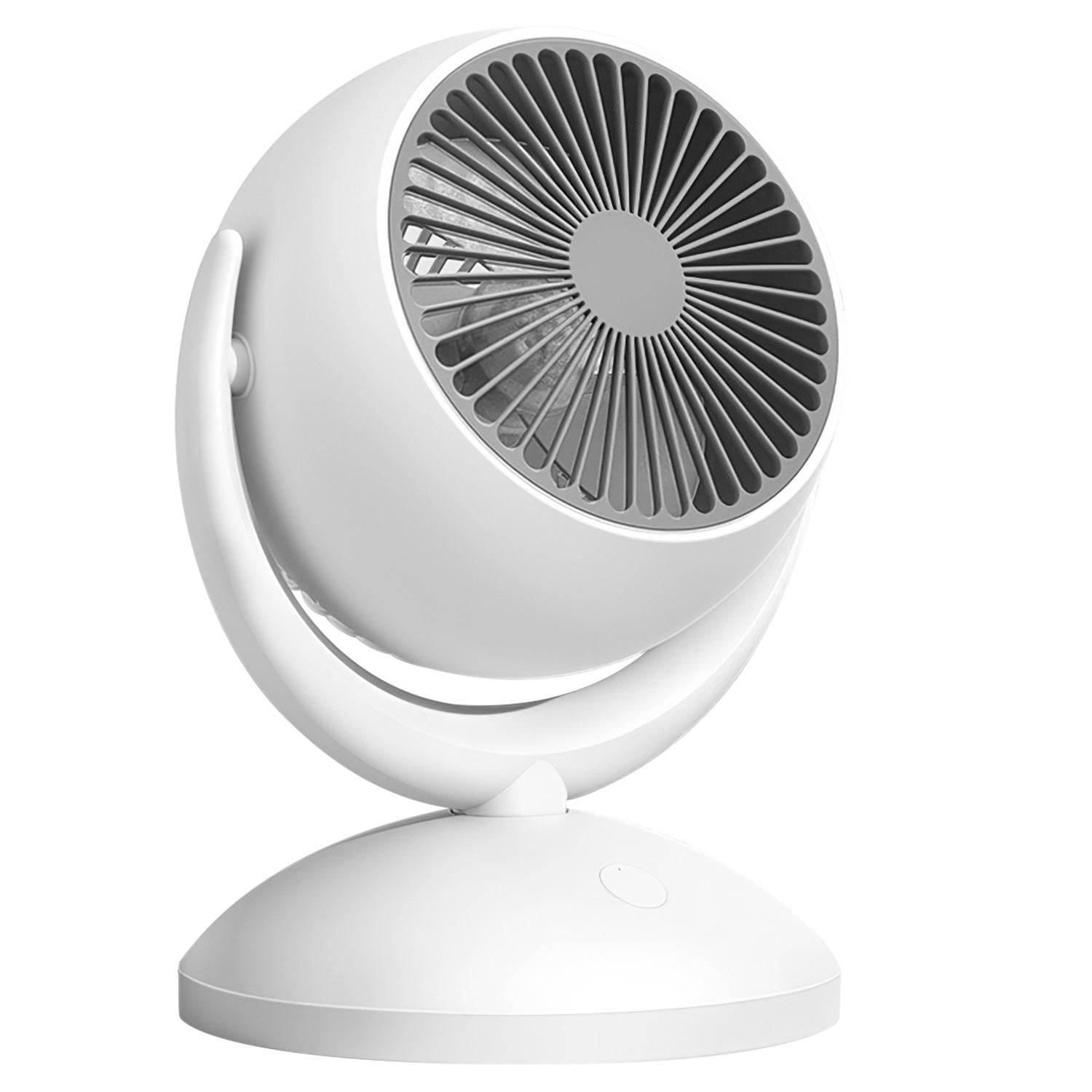 Portable Desk Fan Rechargeable Oscillating Tilting Fan With 4 Speeds 360 Degree - www.Shopthatapp.com