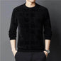 Winter Fleece-lined Chenille Pullover Sweater For Men - www.Shopthatapp.com