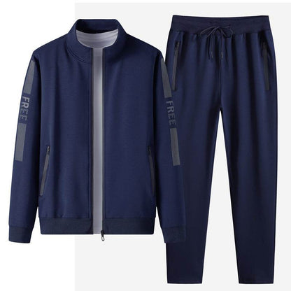 Men's Athleisure Stand Collar Track suit