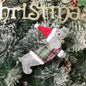 Christmas Decorations Dressing Sausage Dog Small Pendant - www.Shopthatapp.com