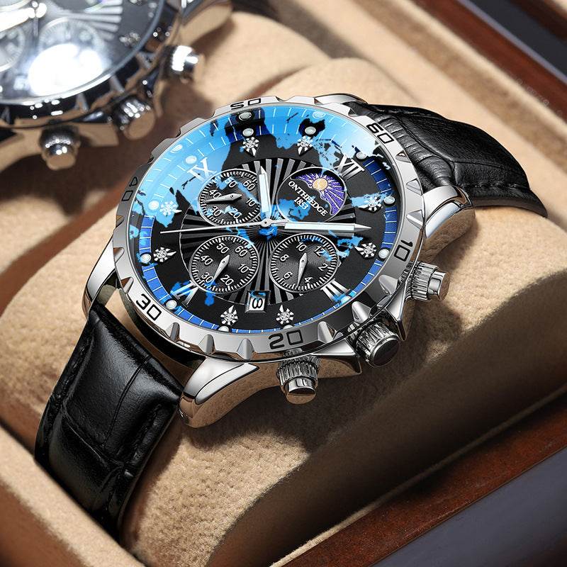 Men's Mechanical Full-automatic Waterproof Advanced Quartz Watch - www.Shopthatapp.com