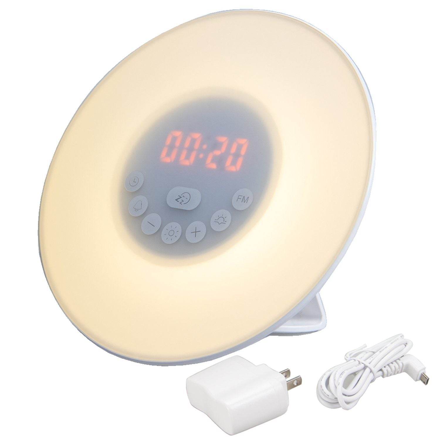 Sunset Wake-up Sunlight Alarm Clock - www.Shopthatapp.com