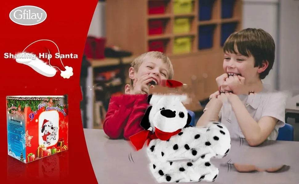 Christmas Electric Singing Dancing Butt Twisting Dog - www.Shopthatapp.com