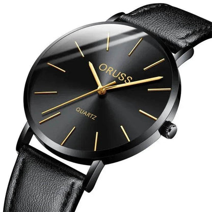 Ultra-thin quartz watch - www.Shopthatapp.com