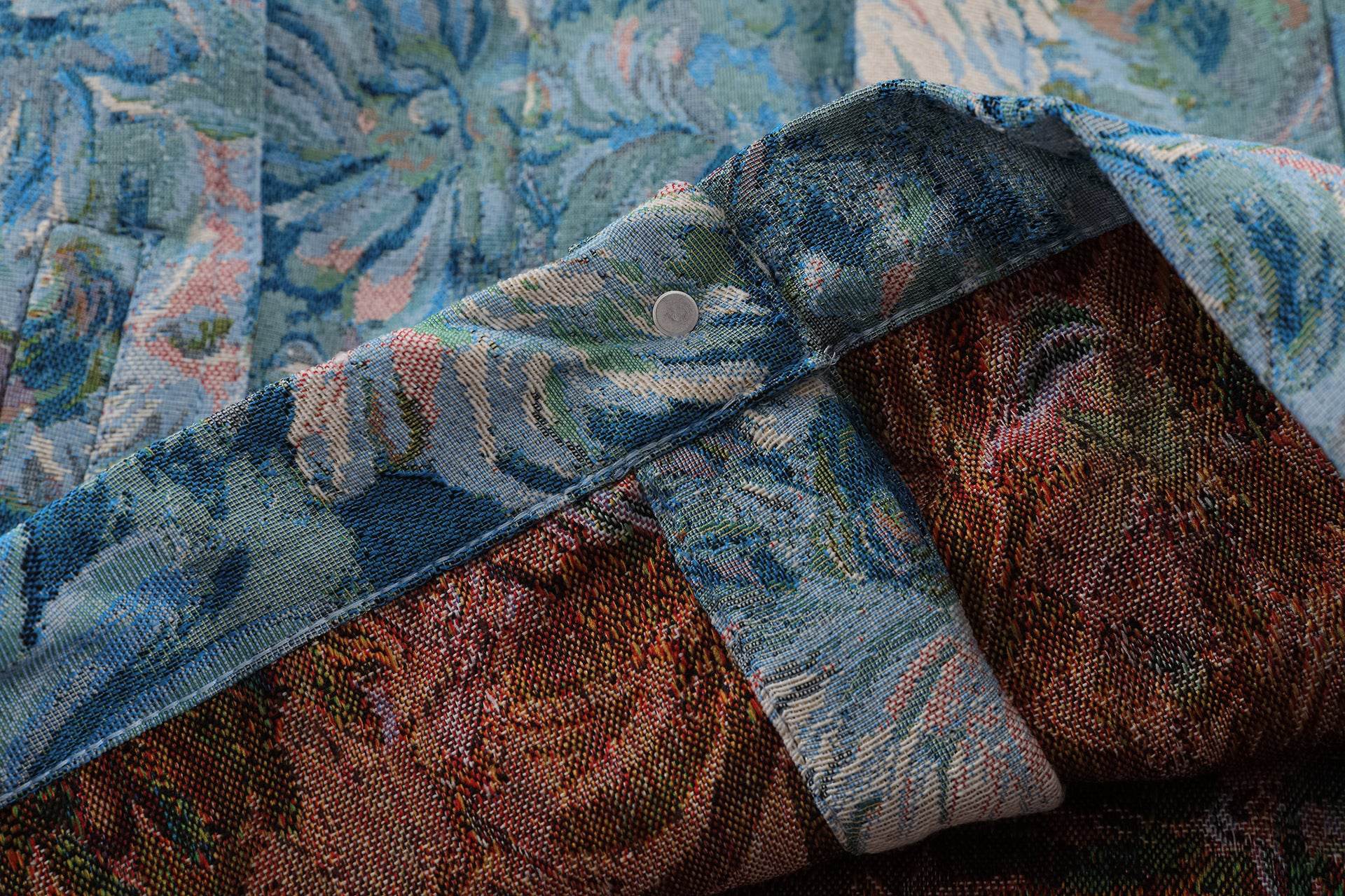 Creative fashion Unisex Floral Denim Jeans Jacket - www.Shopthatapp.com