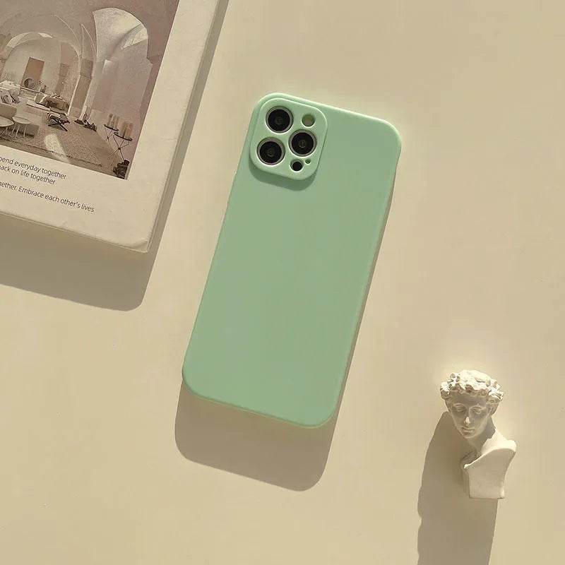 Original Liquid Silicone Frosted Phone Case - www.Shopthatapp.com