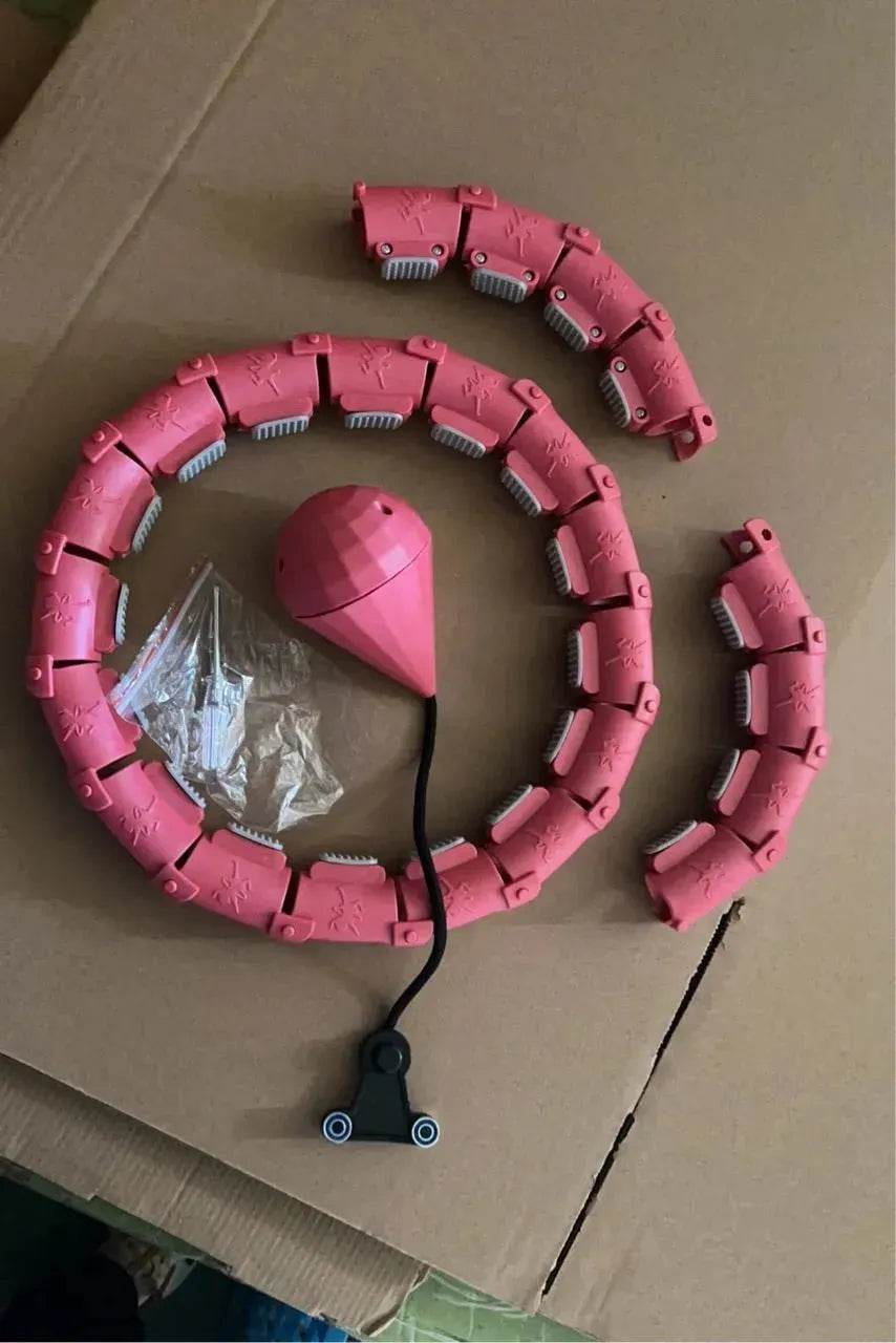 Abdominal Waist Trainer Smart Weighted Adjustable Hula Hoop - www.Shopthatapp.com