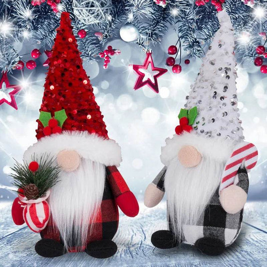 Christmas Decorations Faceless Baby Doll Ornaments - www.Shopthatapp.com