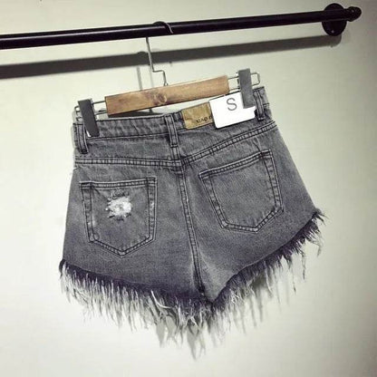 Casual Summer Women Denim Short High Waists Sexy Short Jeans - www.Shopthatapp.com