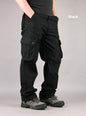 Multi-pocket Men's Casual Loose Labor Protection Cargo Pants - www.Shopthatapp.com