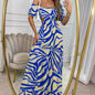 Off Shoulder Summer Maxi Dress Hollow out Cute Flowy dress - www.Shopthatapp.com
