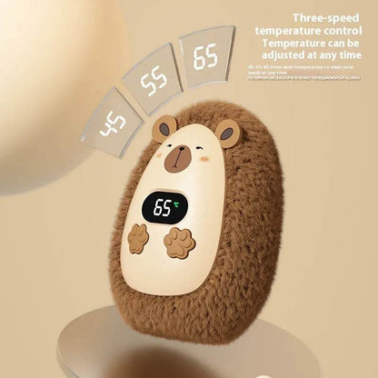 Winter Portable USB Rechargeable Outdoor Smart Fluffy Hand Warmer Hand muff - www.Shopthatapp.com