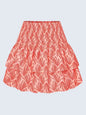 Leisure Versatile Lotus Leaf Women's Mini layered Skirt - www.Shopthatapp.com