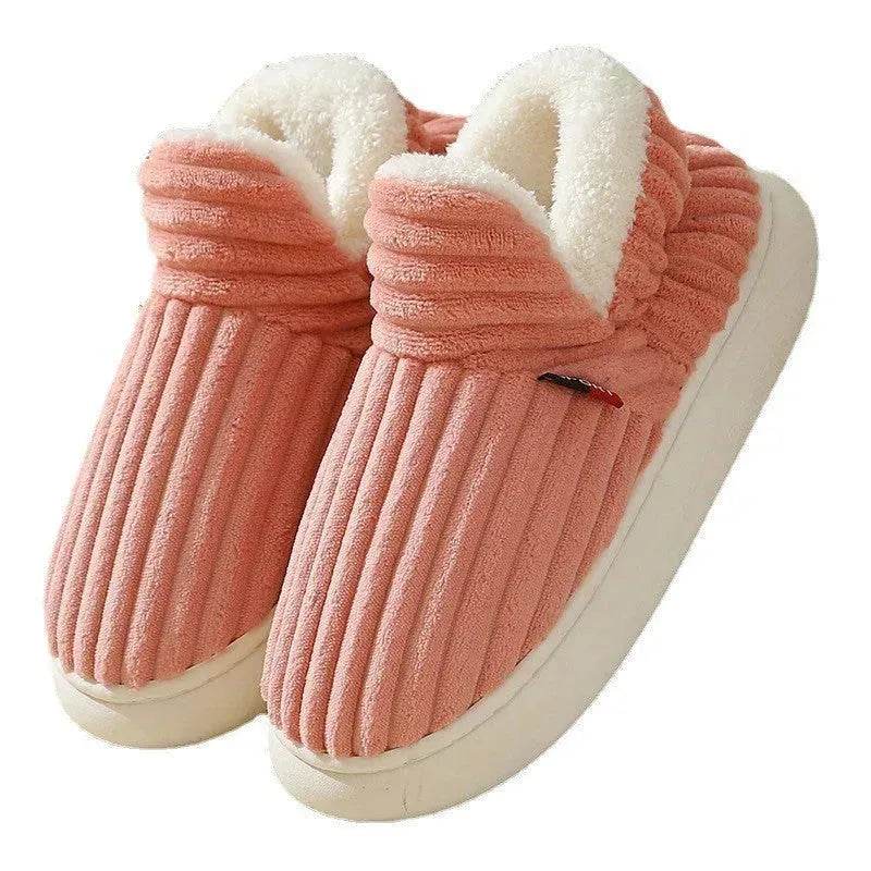 Winter Men's And Women's Same Style Cotton Slippers - www.Shopthatapp.com