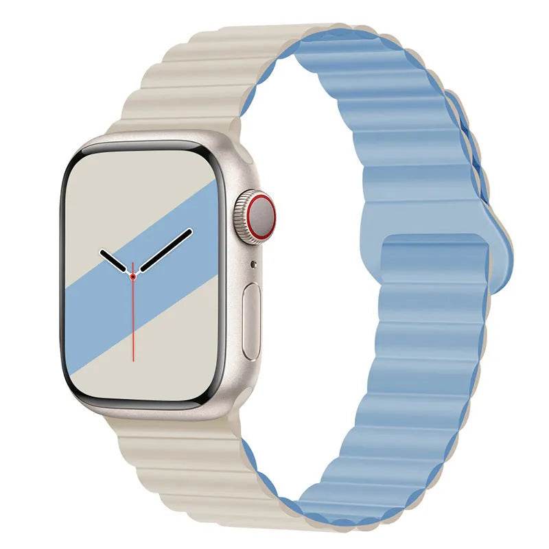 Band Silicone Magnetic Watch Strap - www.Shopthatapp.com