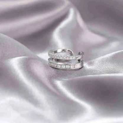 Niche Opening Adjustable Non-fading Cross Ring - www.Shopthatapp.com