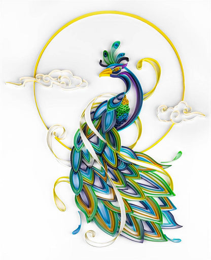 Quilted Paper Painting Creative Handmade Crafts - www.Shopthatapp.com