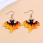 European And American Halloween Series Acrylic Earrings Color - www.Shopthatapp.com