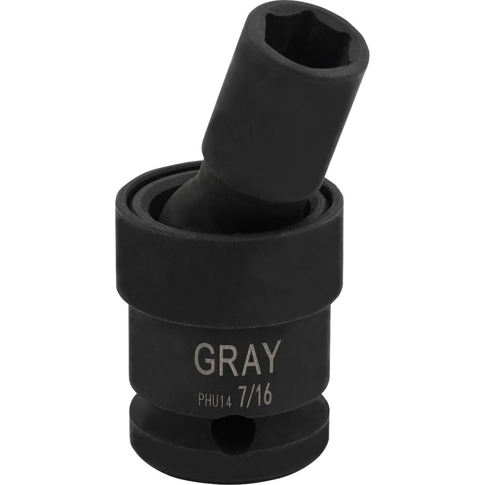 1/2" Drive 6 Point Universal Joint Sockets - Impact Black Industrial Finish - www.Shopthatapp.com #