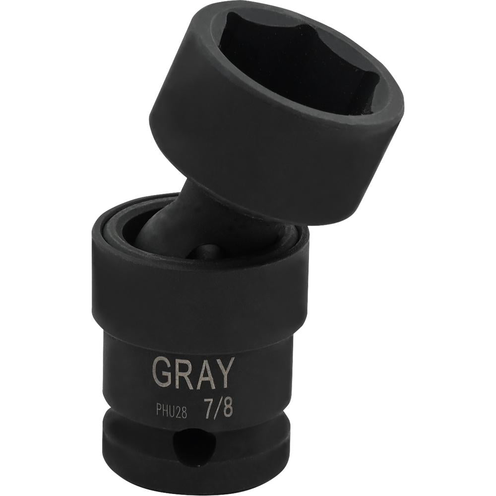 1/2" Drive 6 Point Universal Joint Sockets - Impact Black Industrial Finish - www.Shopthatapp.com #