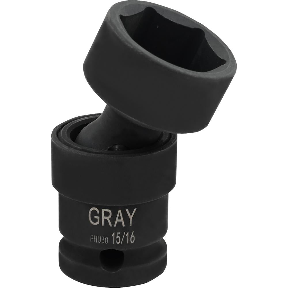 1/2" Drive 6 Point Universal Joint Sockets - Impact Black Industrial Finish - www.Shopthatapp.com #