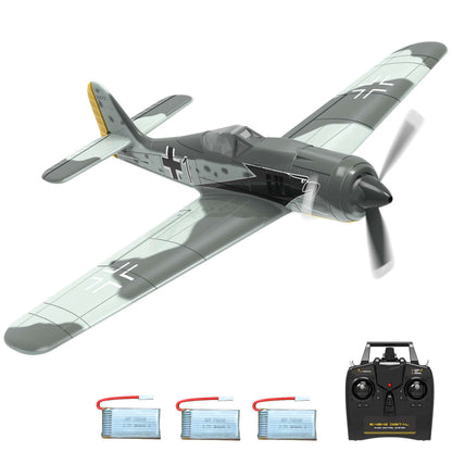 Volantex RC 2.4GHz German Warplane with Gyro Stabilization & One-Key Aerobatics - www.Shopthatapp.com