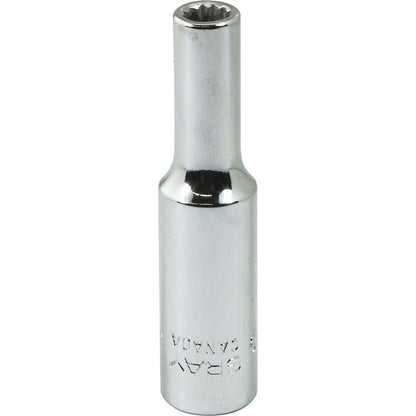 1/4" Drive 12 Point Deep Length Sockets - www.Shopthatapp.com #