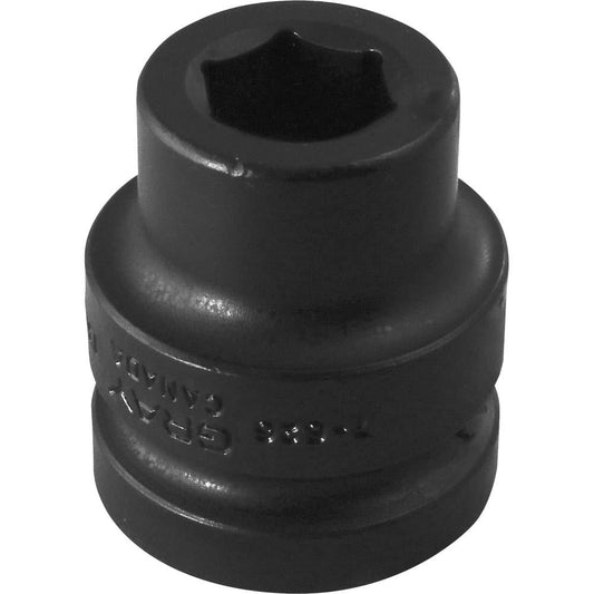 1" Drive 6 Point Standard Length - Impact Black Industrial Finish - www.Shopthatapp.com #
