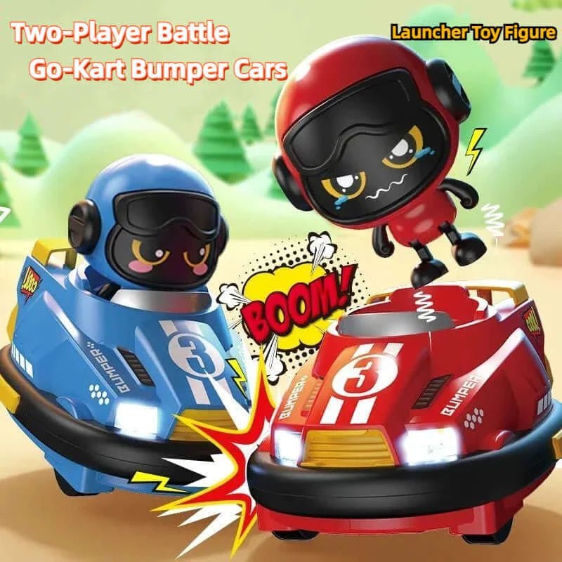 2-Player RC Drift Kart Toy - Collision & Eject Feature | KidsToyLover - www.Shopthatapp.com