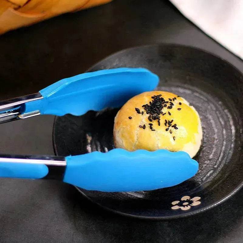 1 Pc Cooking Barbecue Clip In Stainless Steel Handle BBQ Forks Tool Outdoor Salad Food Clip Kitchen Appliances - www.Shopthatapp.com