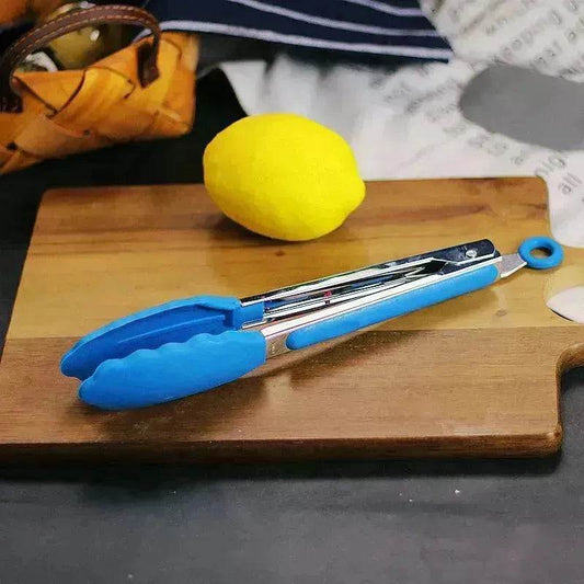 1 Pc Cooking Barbecue Clip In Stainless Steel Handle BBQ Forks Tool Outdoor Salad Food Clip Kitchen Appliances - www.Shopthatapp.com