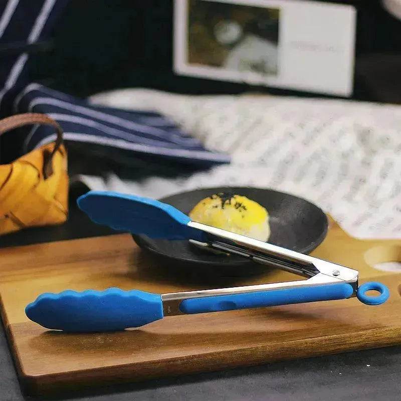 1 Pc Cooking Barbecue Clip In Stainless Steel Handle BBQ Forks Tool Outdoor Salad Food Clip Kitchen Appliances - www.Shopthatapp.com