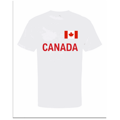 Canada World Football Fan Tee – White - www.Shopthatapp.com
