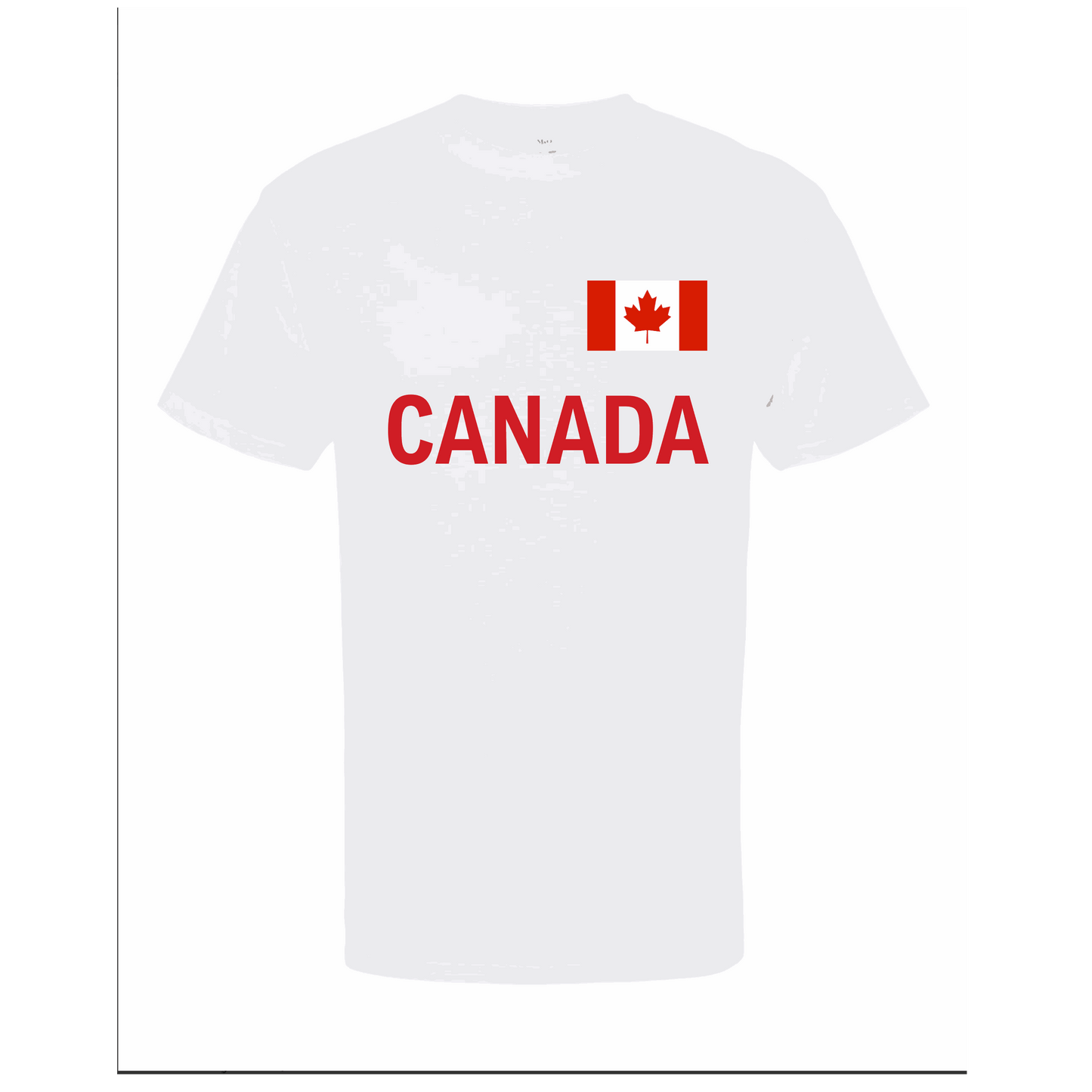 Canada World Football Fan Tee – White - www.Shopthatapp.com