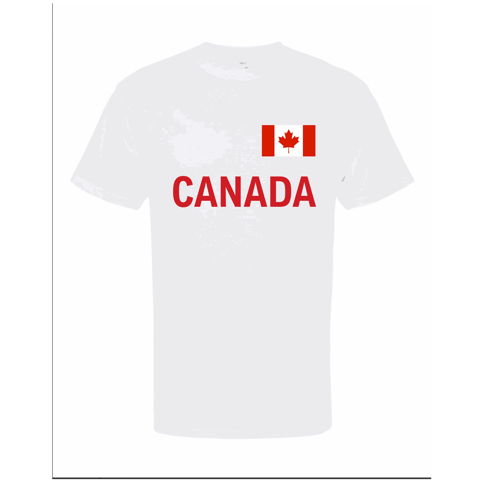 Canada World Football Fan Tee – White - www.Shopthatapp.com