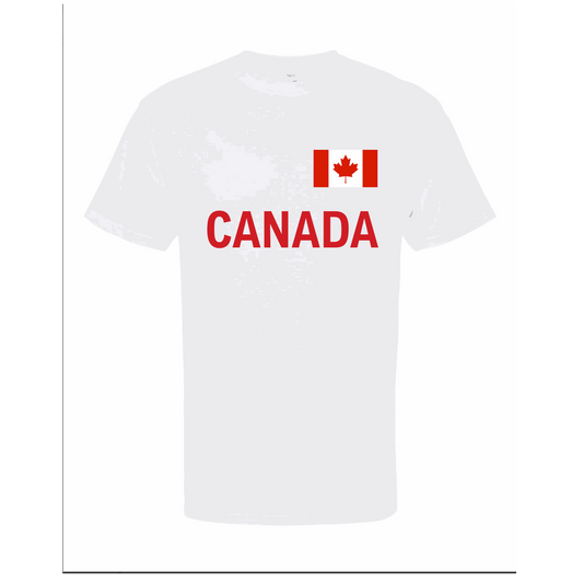 Canada World Football Fan Tee – White - www.Shopthatapp.com