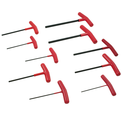 10 Piece SAE T-Handle Hex Key Set - www.Shopthatapp.com #