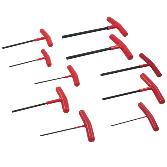 10 Piece SAE T-Handle Hex Key Set - www.Shopthatapp.com #