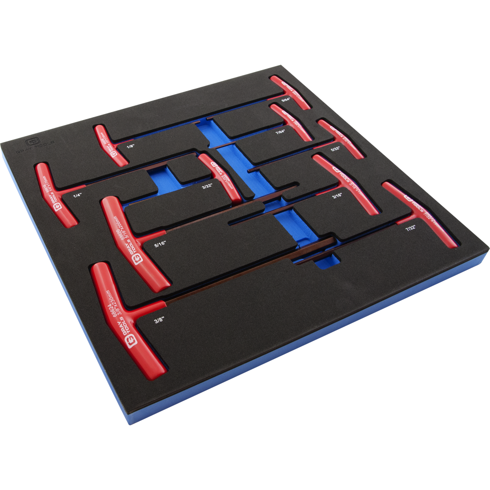 10 Piece SAE T-Handle Hex Key Set - www.Shopthatapp.com #