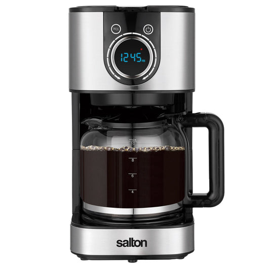 10 Cup Stainless Steel Digital Coffee Maker - www.Shopthatapp.com