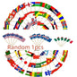 100 Countries Decorative Paper Toothpick Dessert steak Cake flag 🚩 - www.Shopthatapp.com