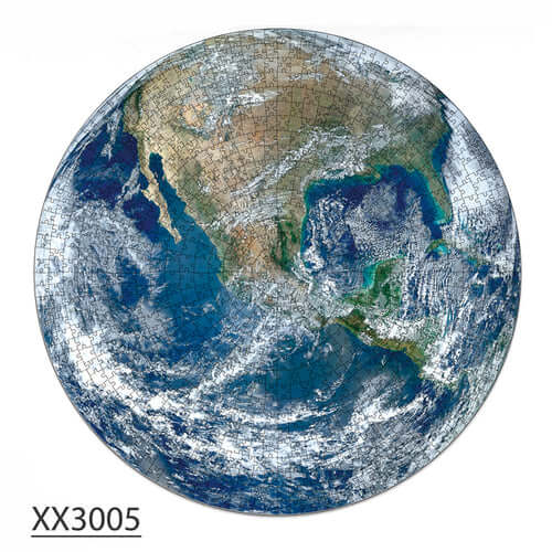 1000-Pc Round Earth Plants Puzzle | KidsToyLover - www.Shopthatapp.com #