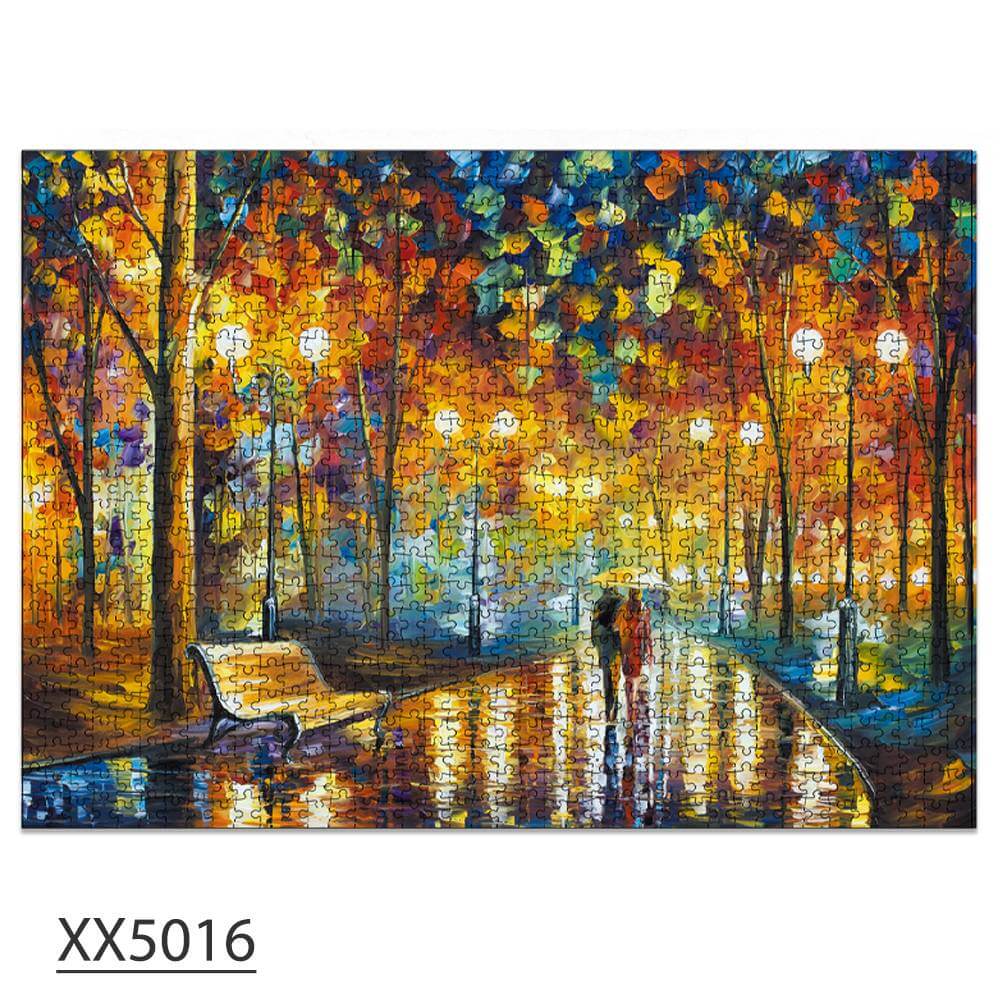 1000-Piece 'Rainy Night' Jigsaw Puzzle | KidsToyLover - www.Shopthatapp.com #