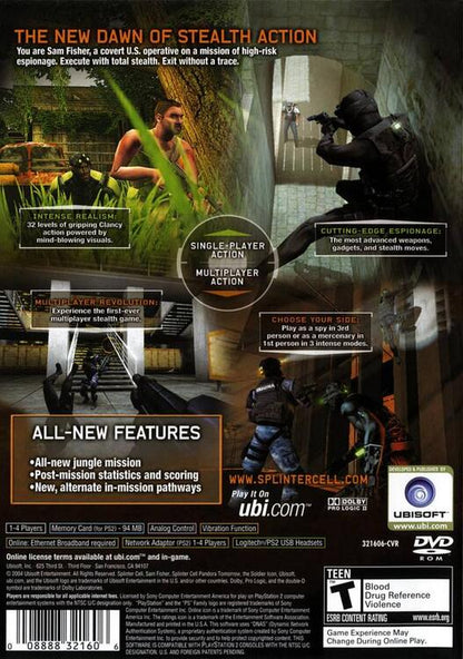 Tom Clancy's Splinter Cell: Pandora Tomorrow (usagé) - www.Shopthatapp.com