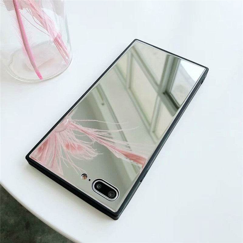 Glass Mirror phone case Women iphone case - www.Shopthatapp.com