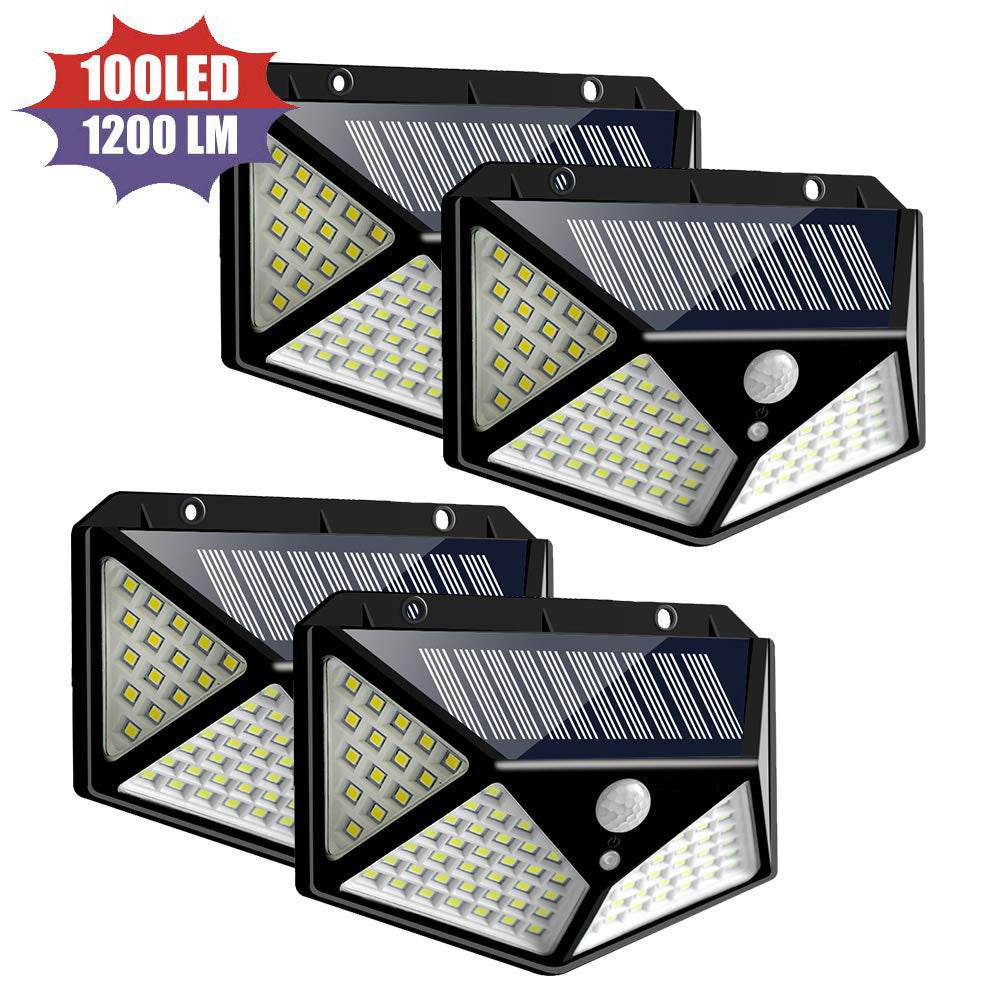 100LED solar wall LED light Outdoor, Corridor, Garden, Courtyard Lightning - www.Shopthatapp.com