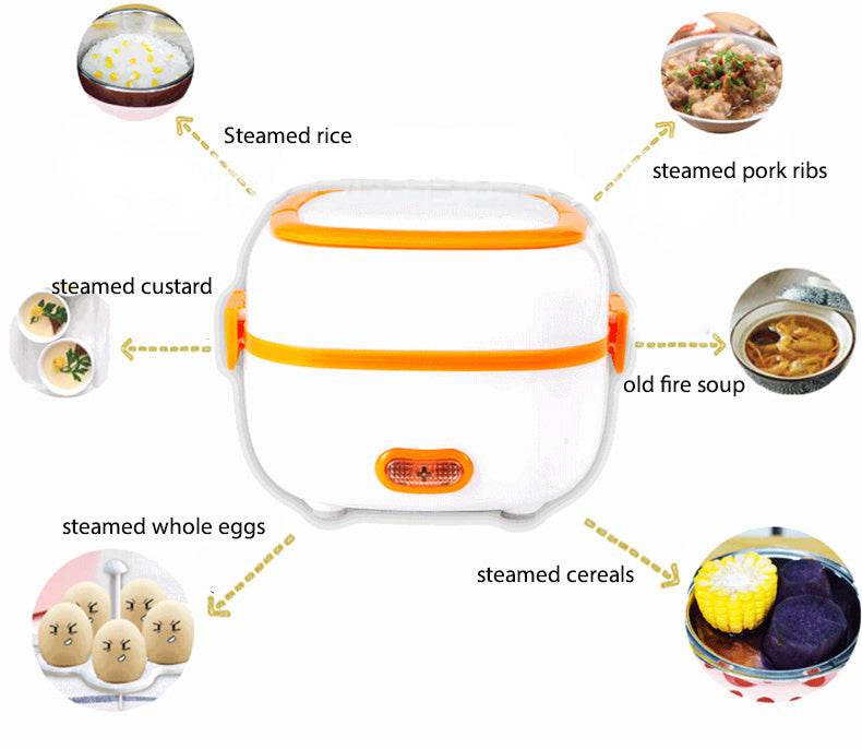 Multi-Function Electric Cooking Lunch Box – Portable & Heated - www.Shopthatapp.com