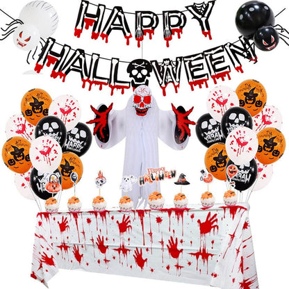 Halloween Party Decoration Balloon Combo Skull Pumpkin - www.Shopthatapp.com